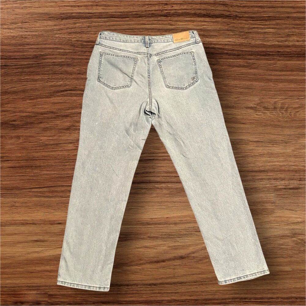 Seven7 Light Denim Stretch Comfortable 90's‎ Straight Jean Women Size 8 - Picture 2 of 6